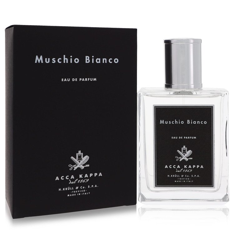 Muschio Bianco (White Musk/Moss) by Acca Kappa Eau De Parfum Spray (Unisex) 3.3 oz Muschio Bianco (White Musk/Moss) by Acca Kappa Eau De Parfum Spray (Unisex) 3.3 oz